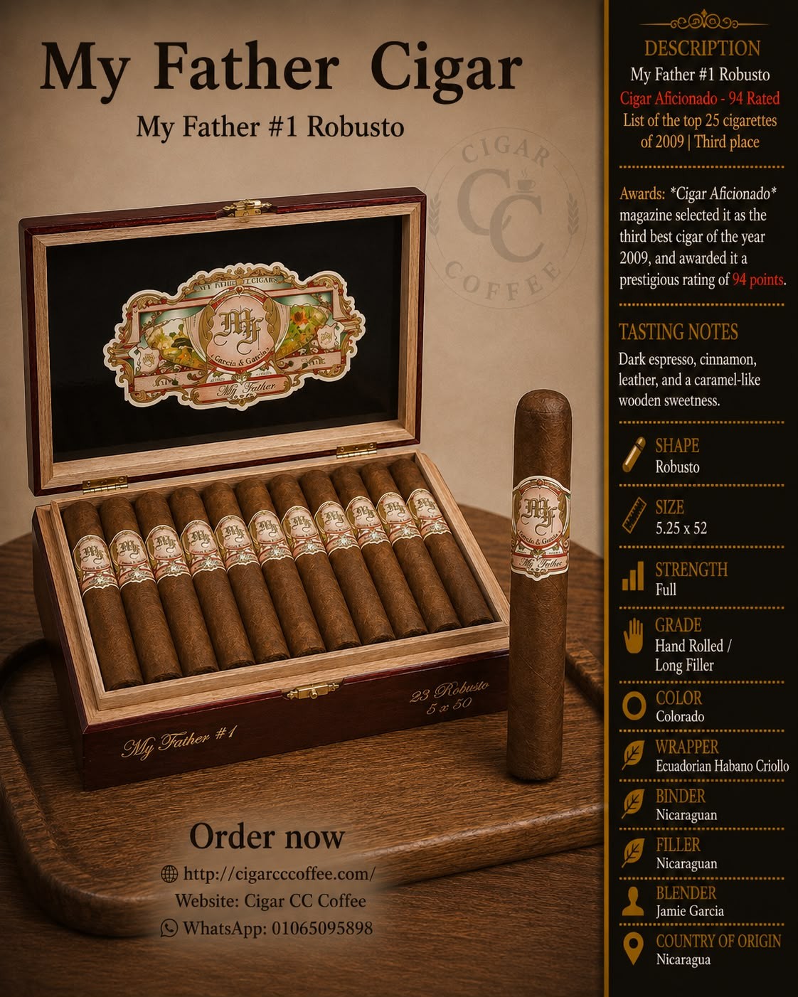 My Father #1 Robusto
