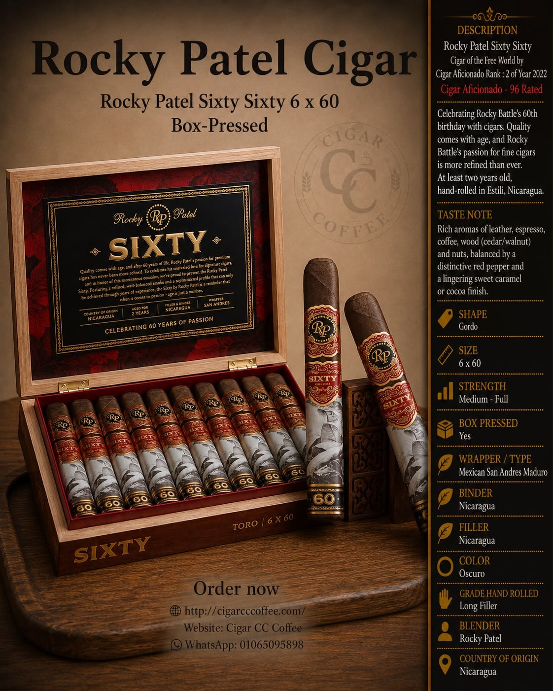 Rocky Patel Sixty Sixty 6*60