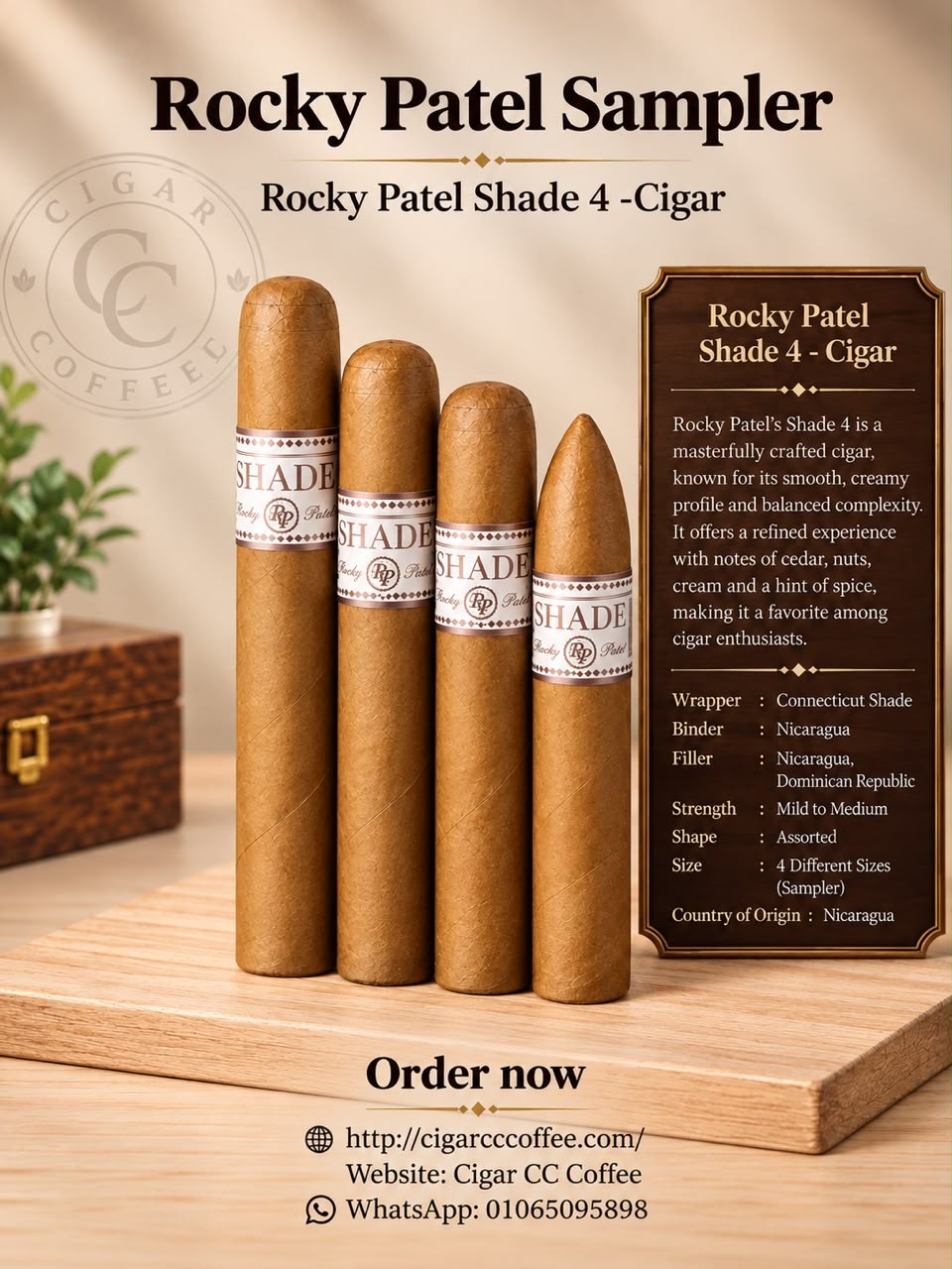 Rocky Patel Shade 4 -Cigar