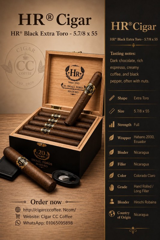 HR® Black Extra Toro 5.7/8 x 55