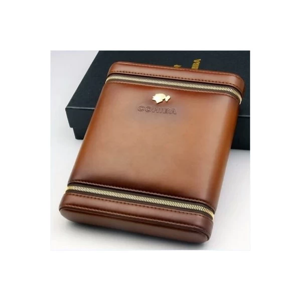 COHIBA Leather Travel cigar case