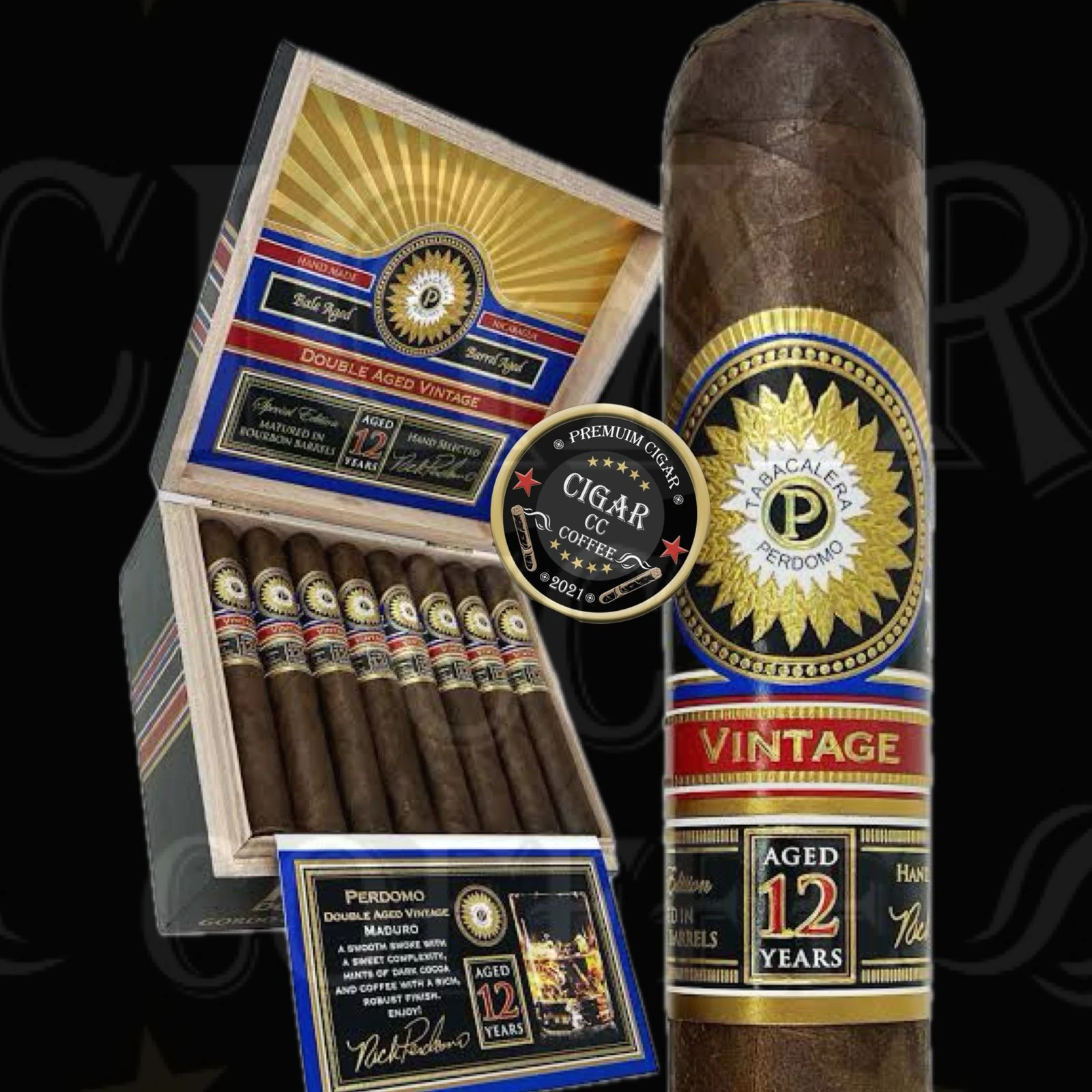 Perdomo Double Aged 12 Year Vintage Epicure Maduro