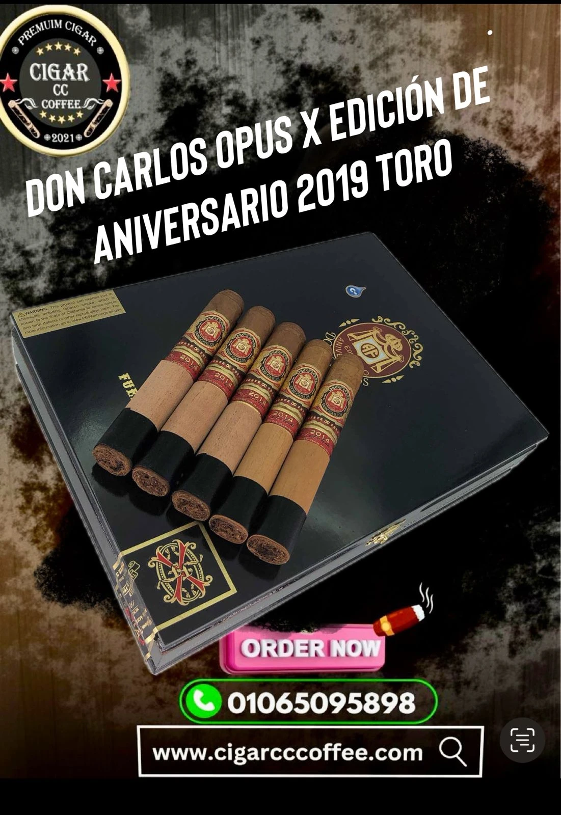 Don Carlos Opus X Edición de Aniversario 2019 Toro