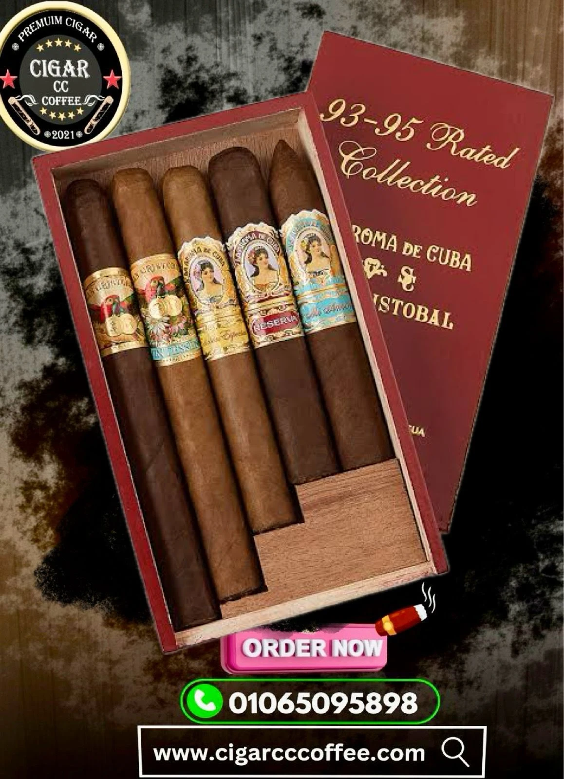 La Aroma De Cuba And San Cristobal 93-95 Rated Sampler
