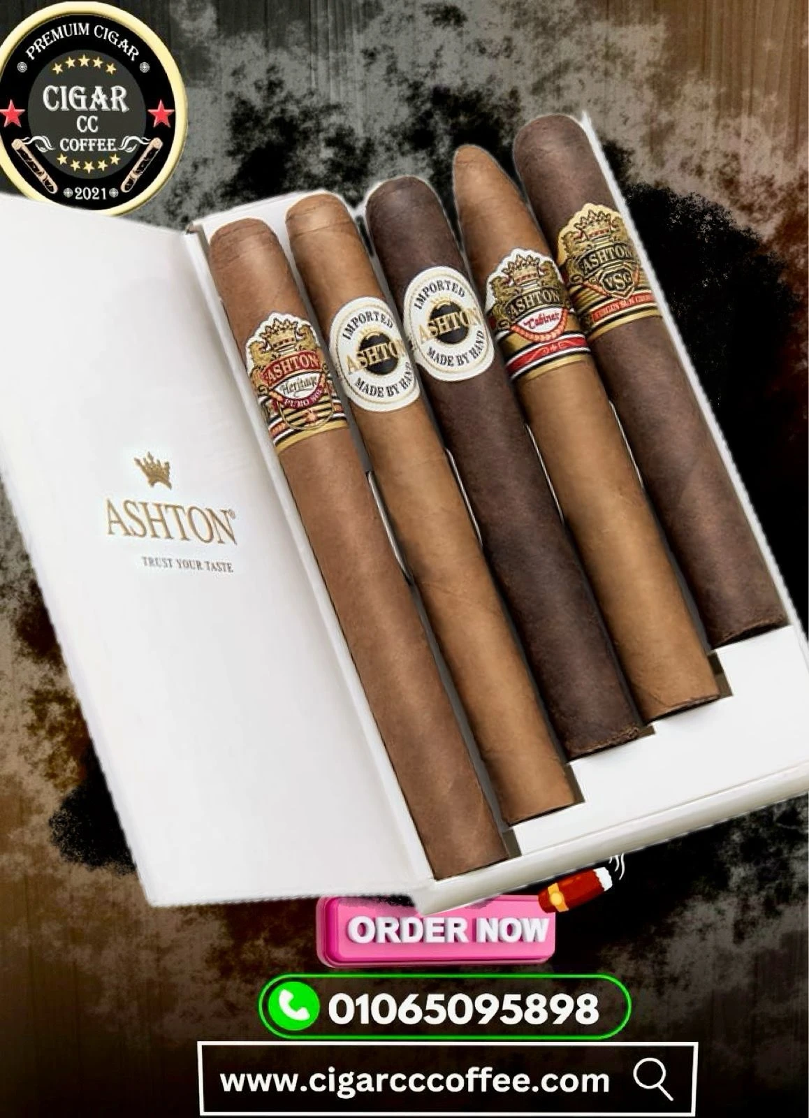 Ashton Classic 5ct Sampler