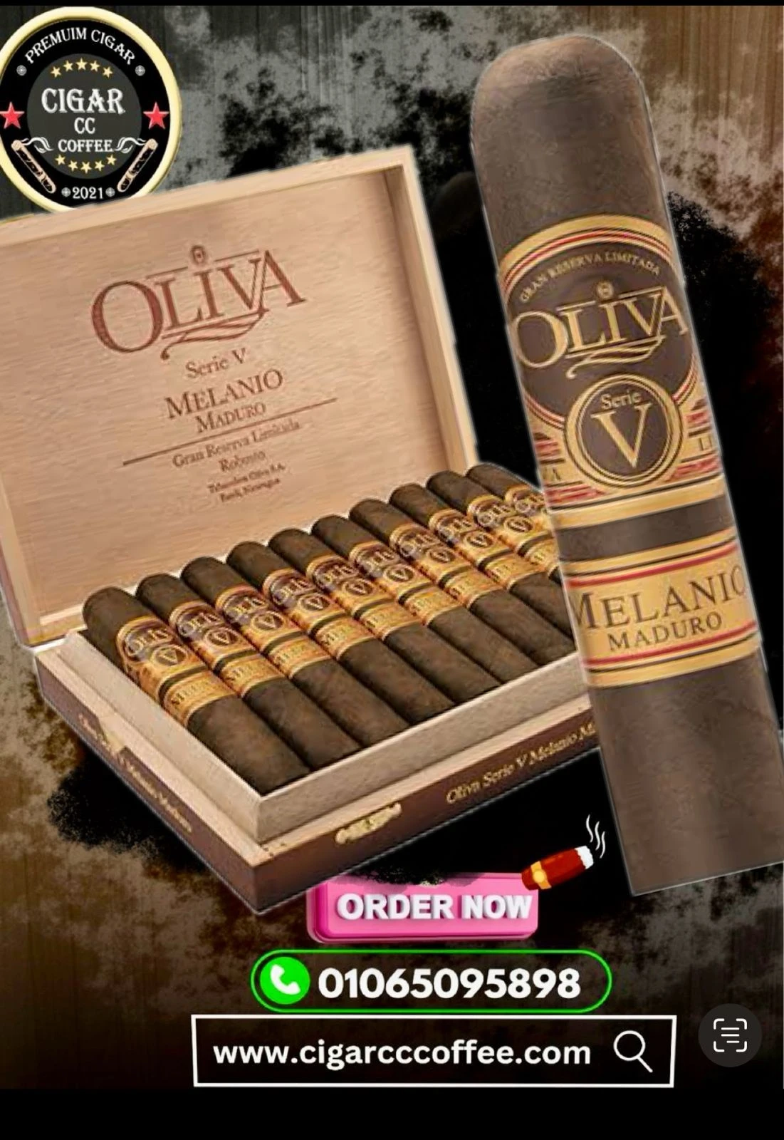 Oliva Serie V Melanio Maduro 6x60 Double Toro