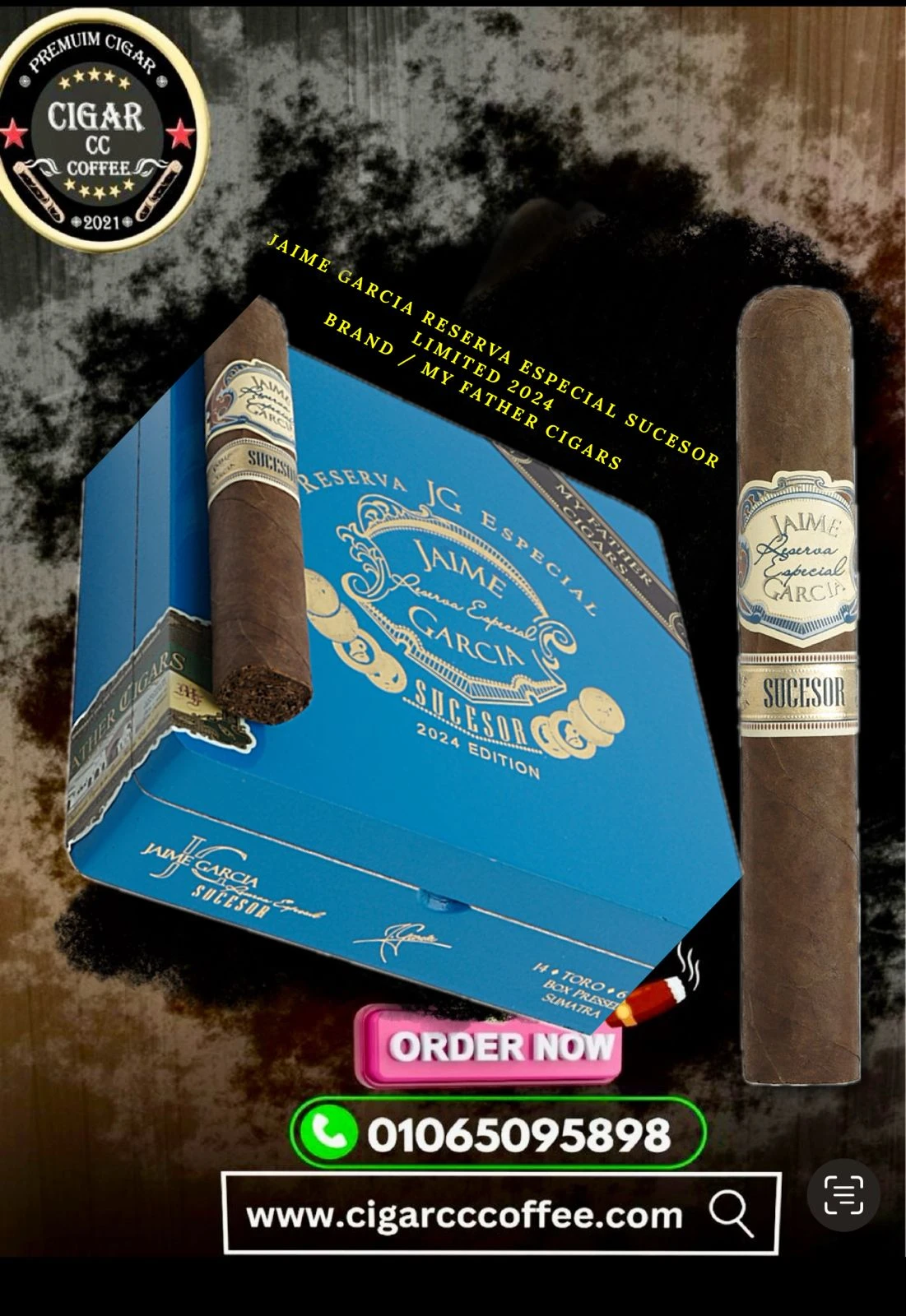 Jaime Garcia Reserva Especial Sucesor LE 2024 Toro 6" * 56