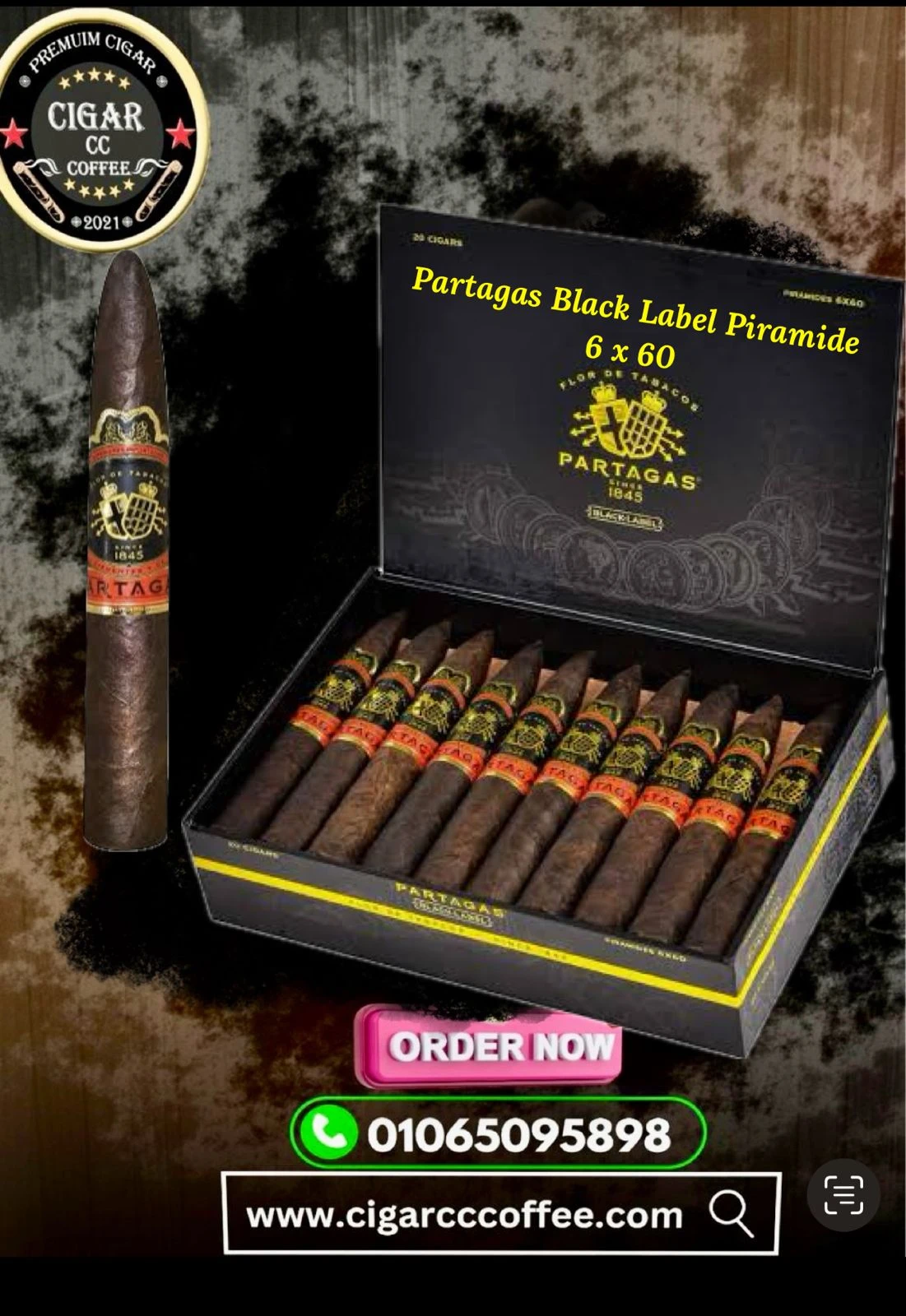 Partagas Black Label Piramide