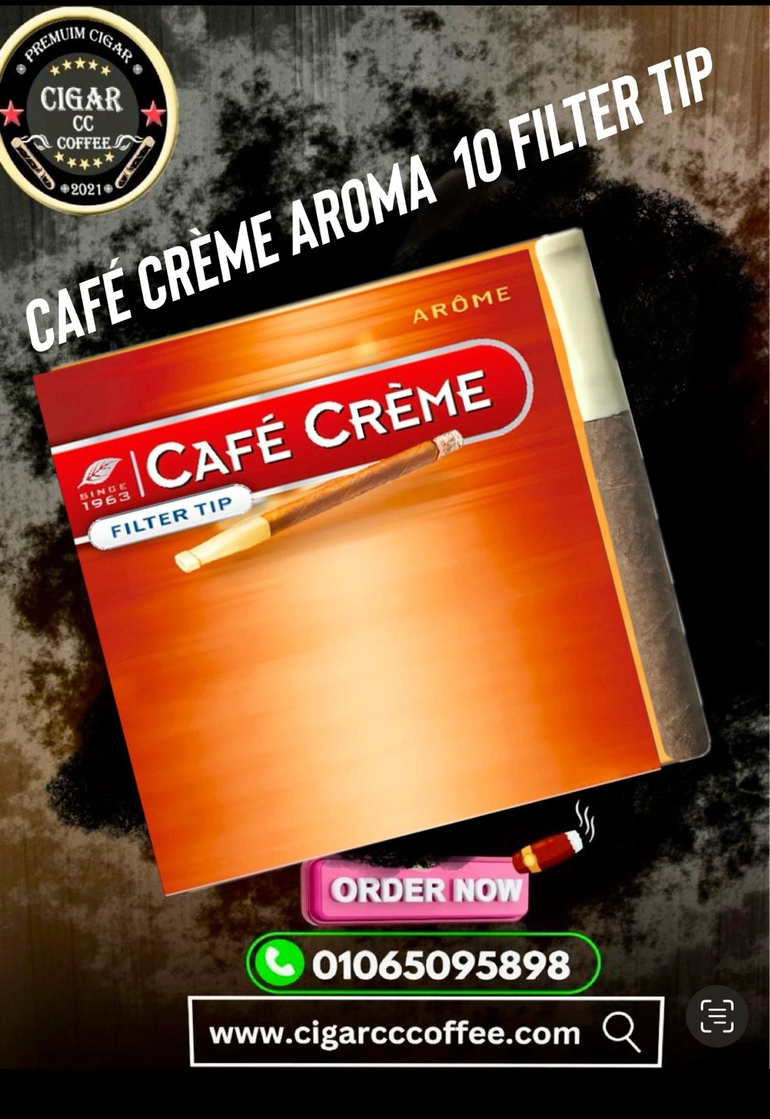 Café Crème Aroma  10 Filter Tip