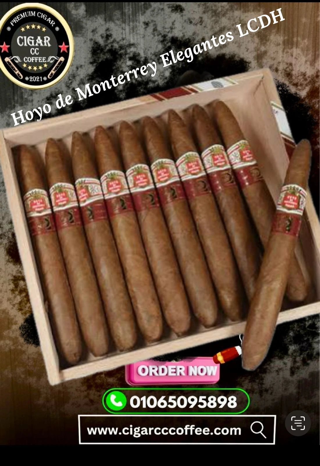 Hoyo de Monterrey Elegantes LCDH