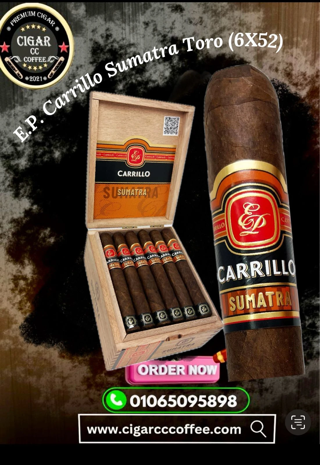 E.P. Carrillo Sumatra Toro (6x52)