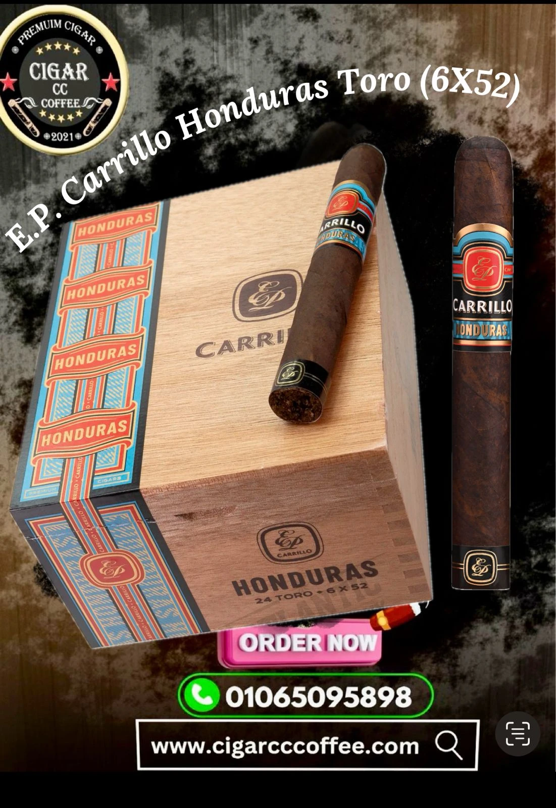 E.P. Carrillo Honduras Toro (6x52)