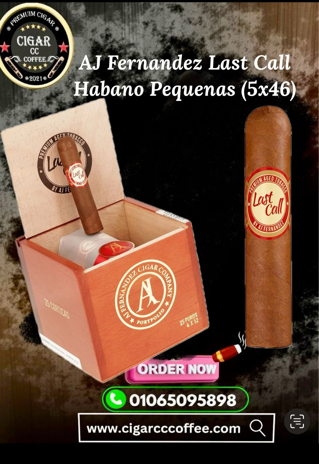 AJ Fernandez Last Call Habano Pequenas (5x46)