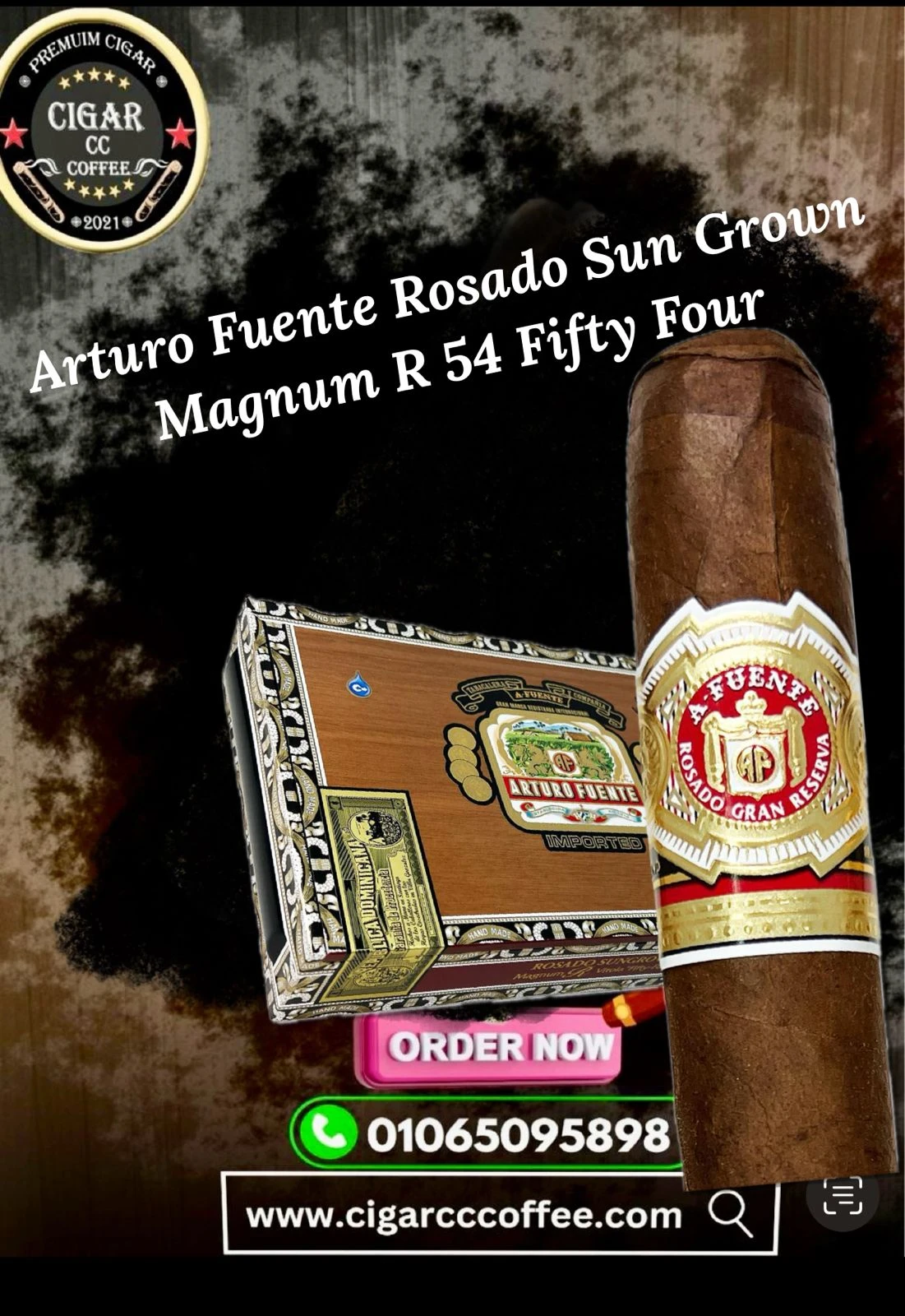 Arturo Fuente Rosado Sun Grown Magnum R 54 Fifty Four