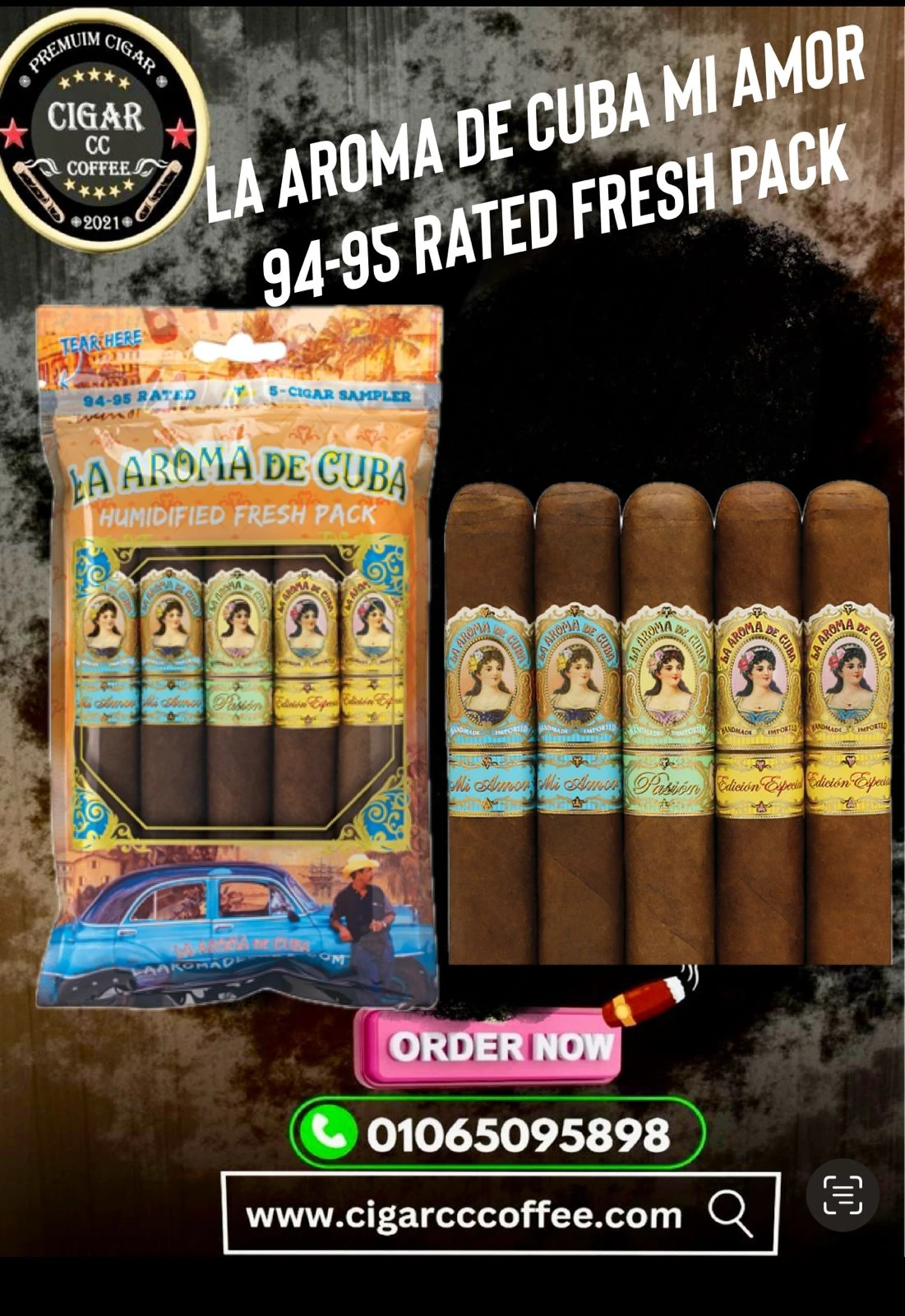 La Aroma de Cuba 94-95 Rated Fresh Pack
