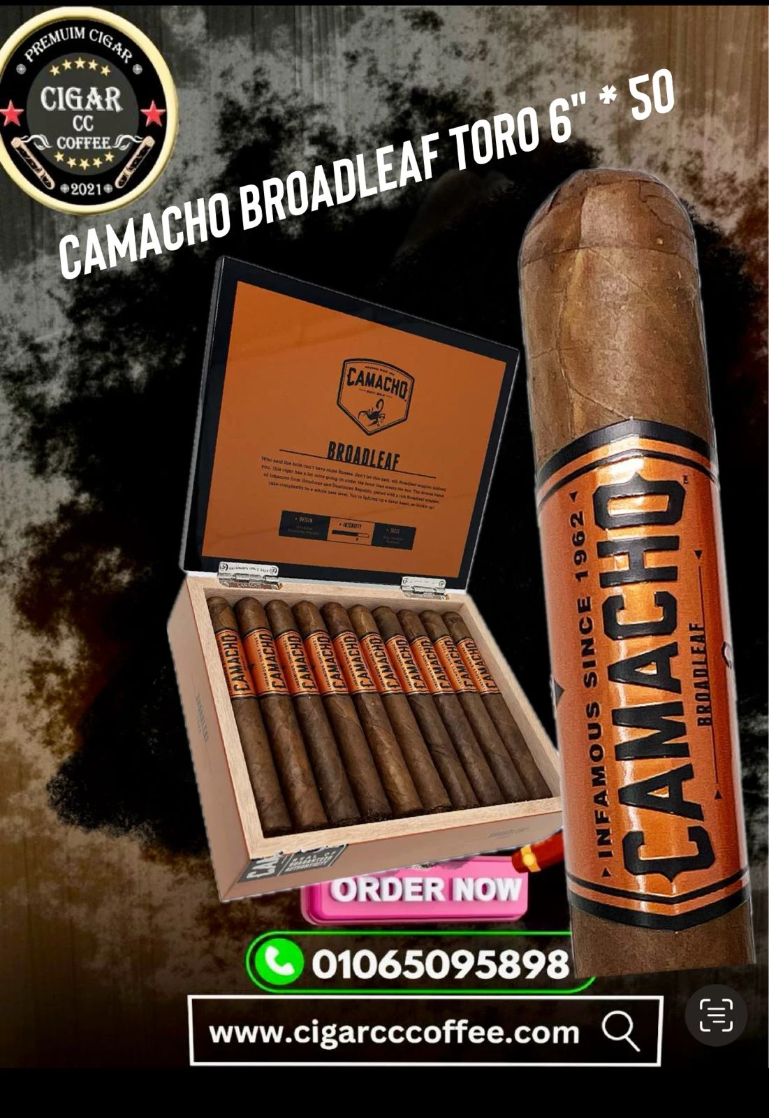Camacho Broadleaf Toro
