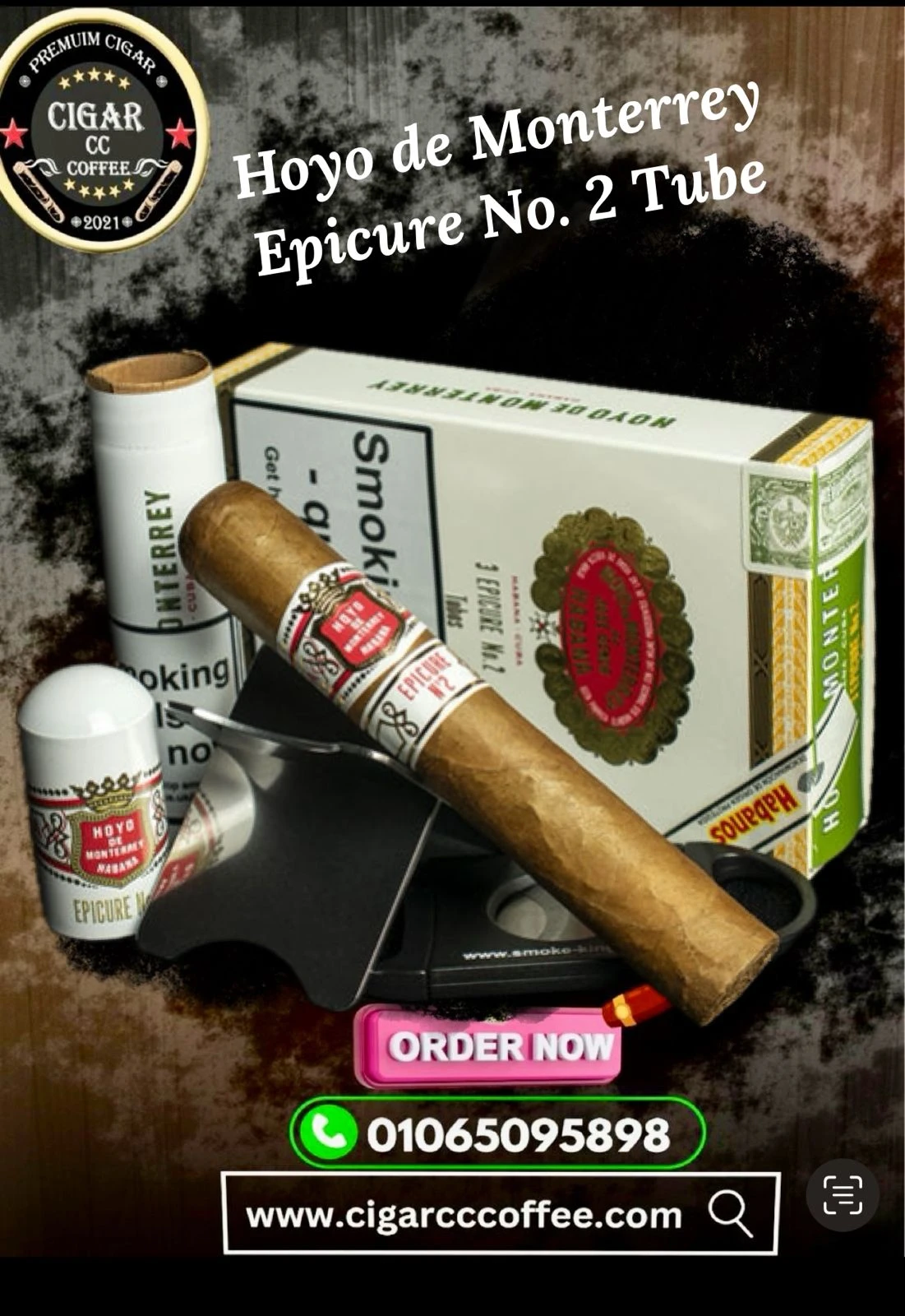 Hoyo de Monterrey Epicure No. 2 Tube