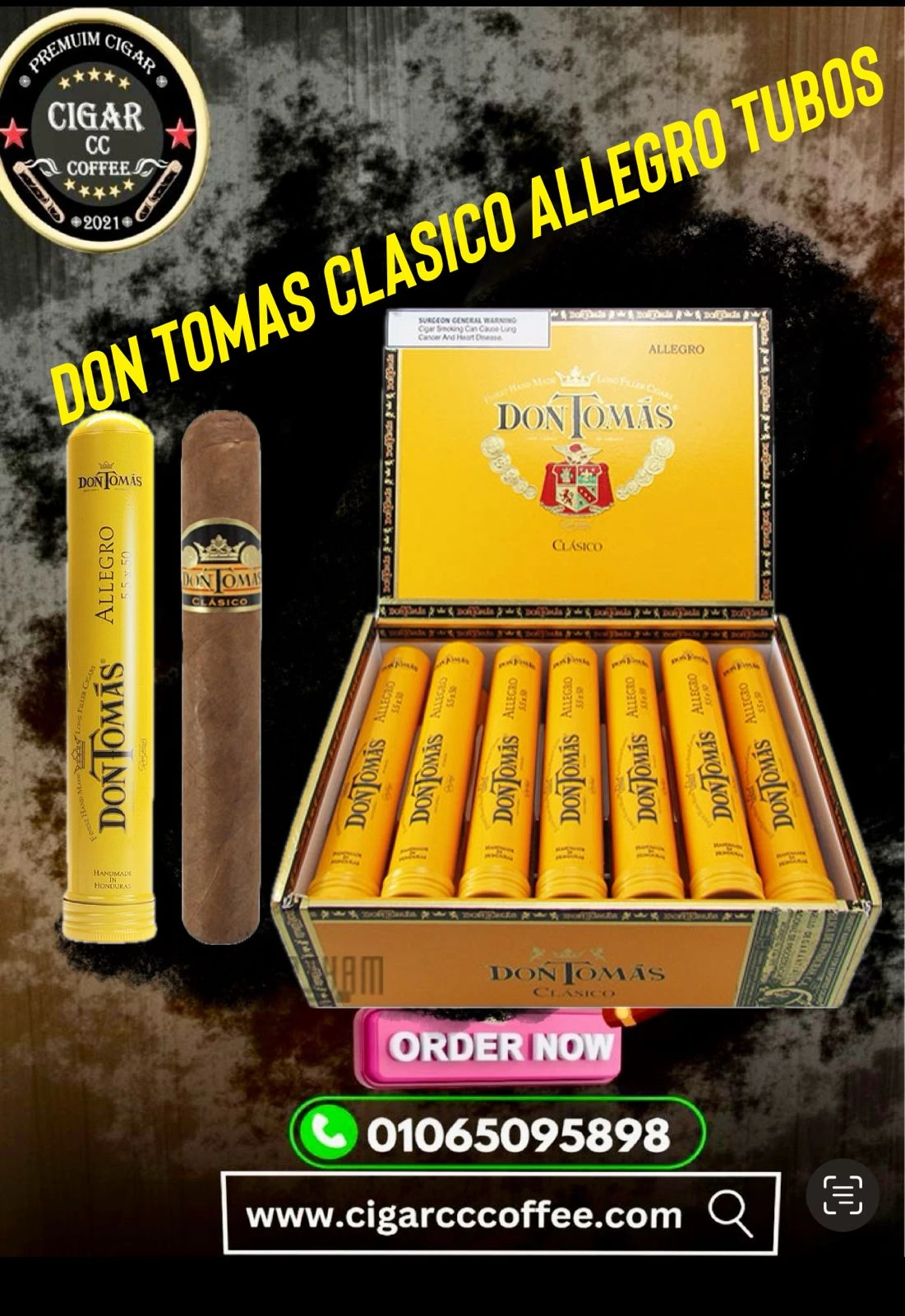 Don Tomas Clasico Allegro Tubos
