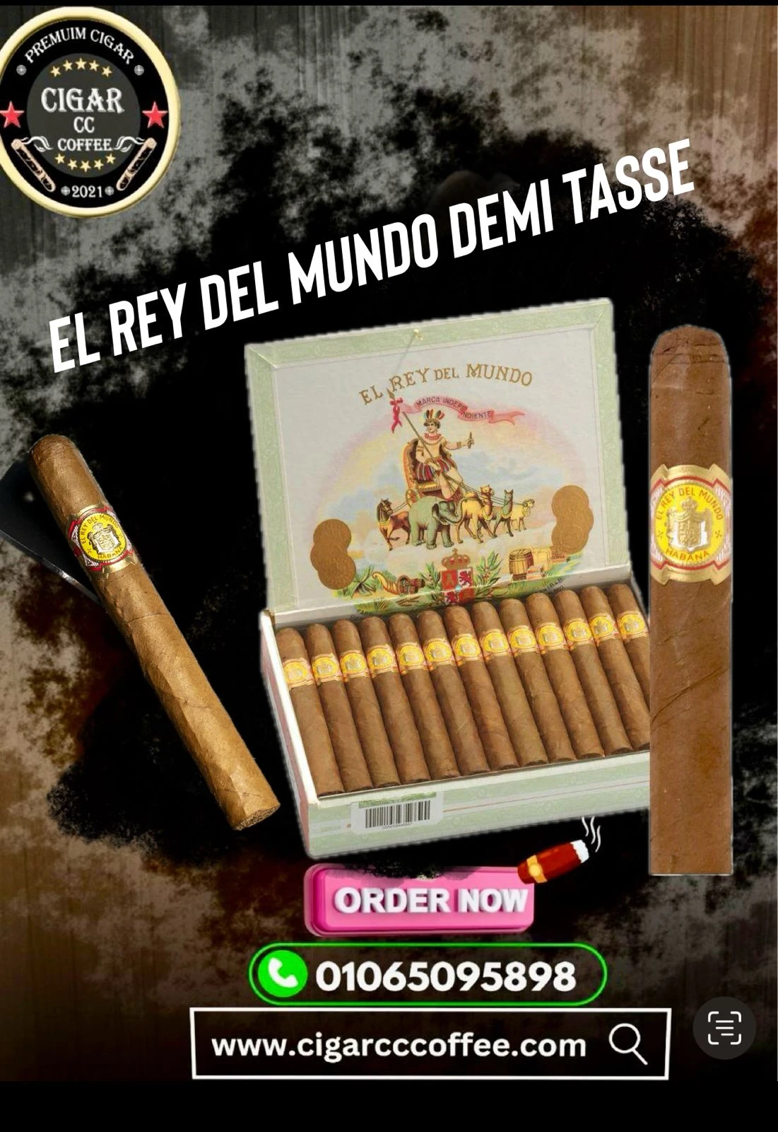 El Rey del Mundo Demi Tasse