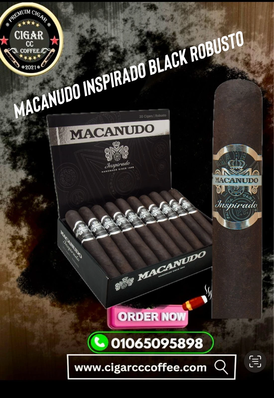 Macanudo Inspirado Black Robusto