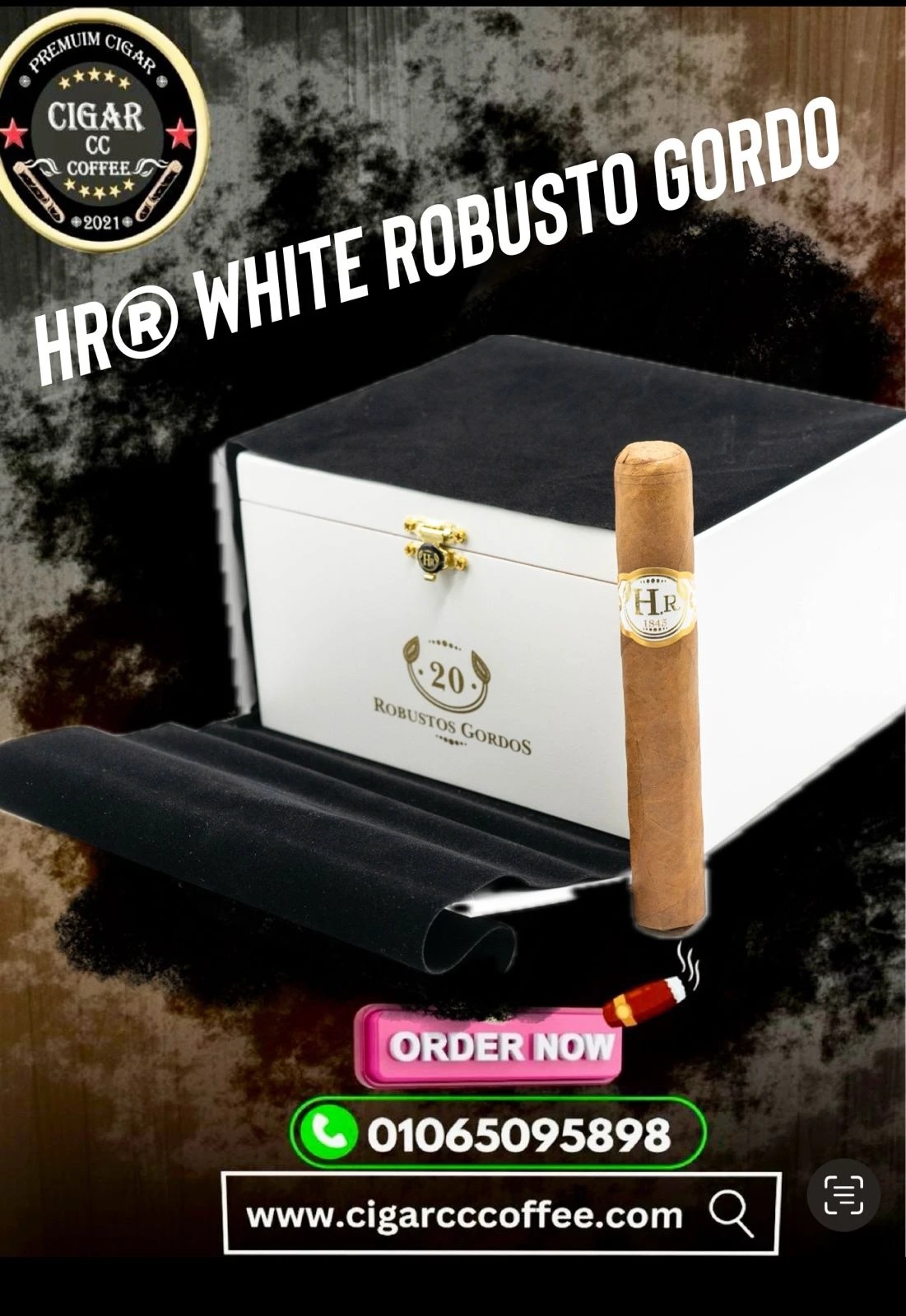 HR® White Robusto Gordo