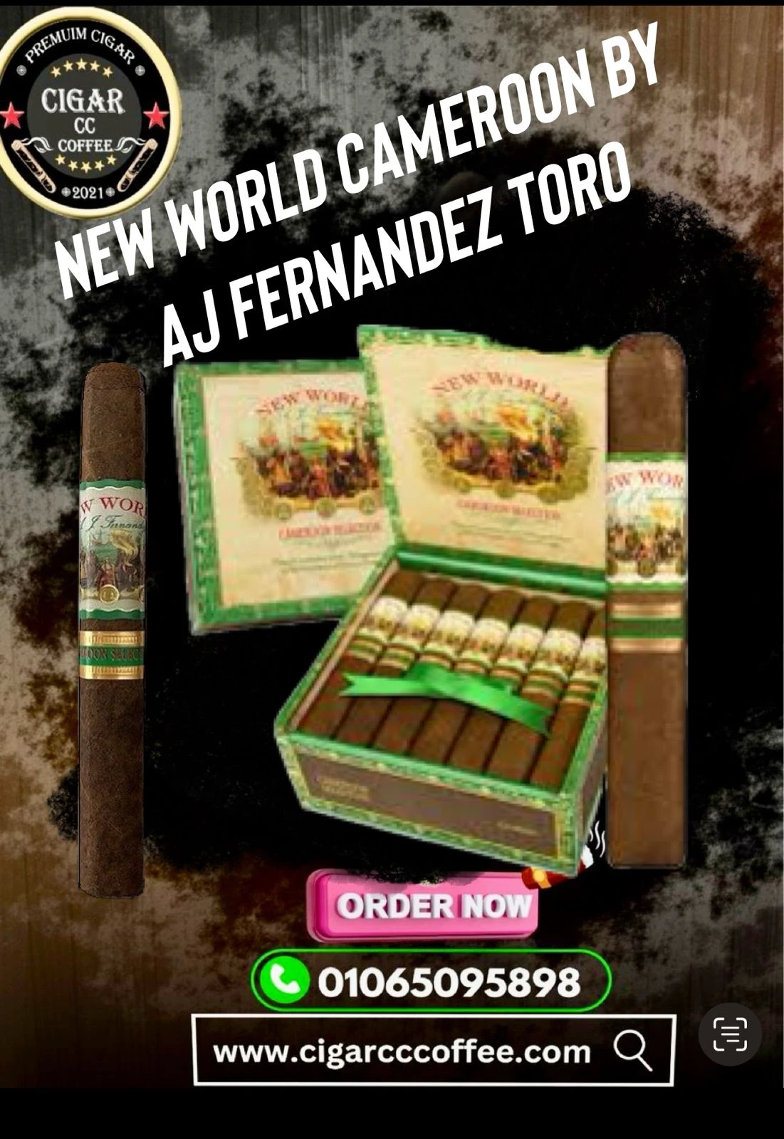 New World Cameroon by AJ Fernandez Toro