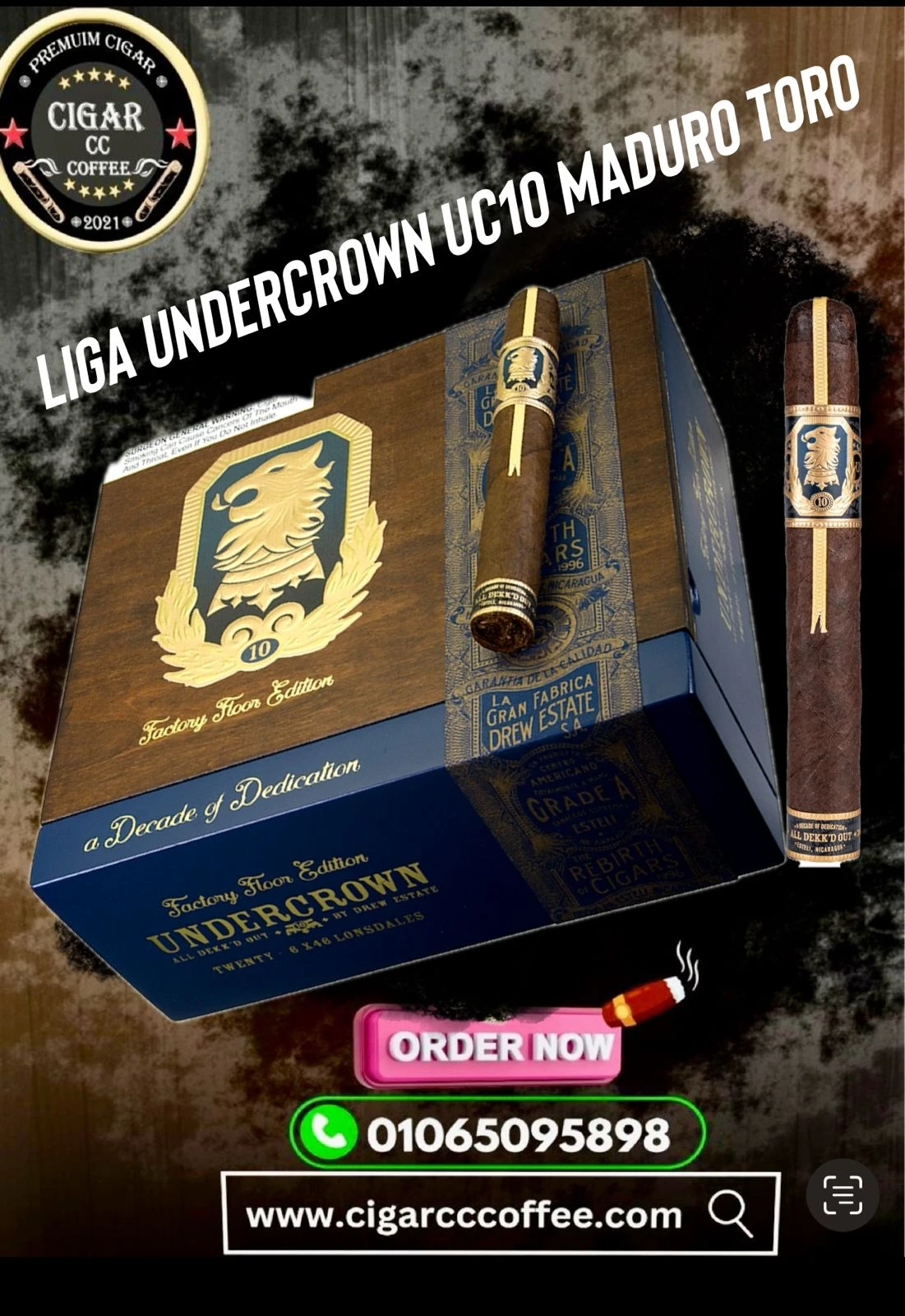 Liga Undercrown UC10 Maduro Toro