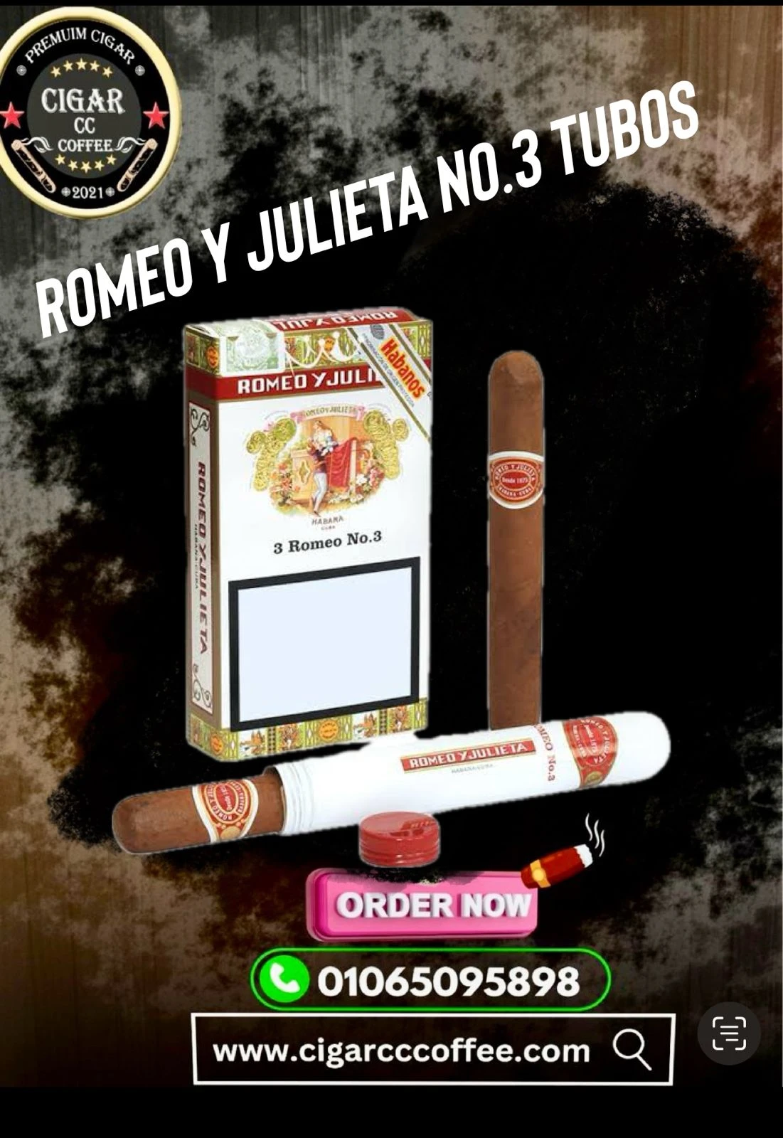 Romeo Y Julieta No.3 Tubos