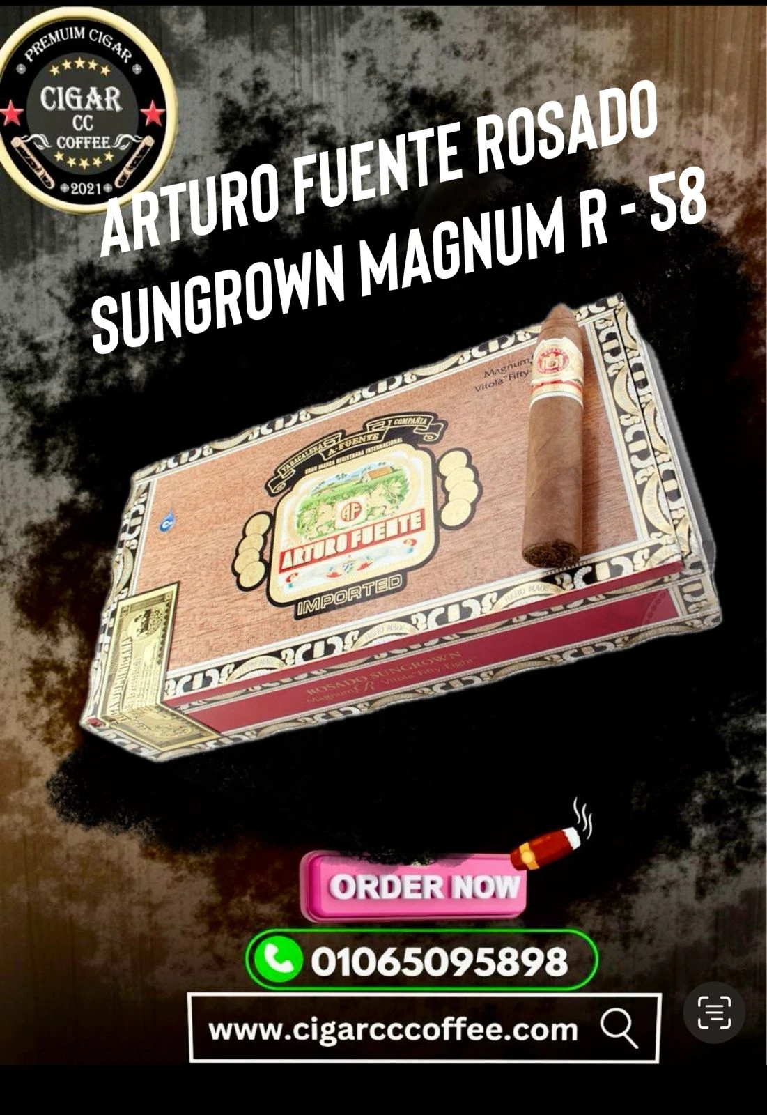 Arturo Fuente Rosado Sungrown Magnum R - 58
