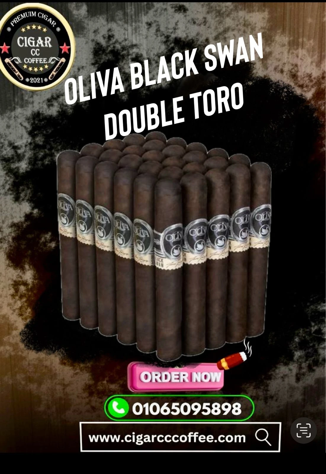 Oliva Black Swan Double Toro