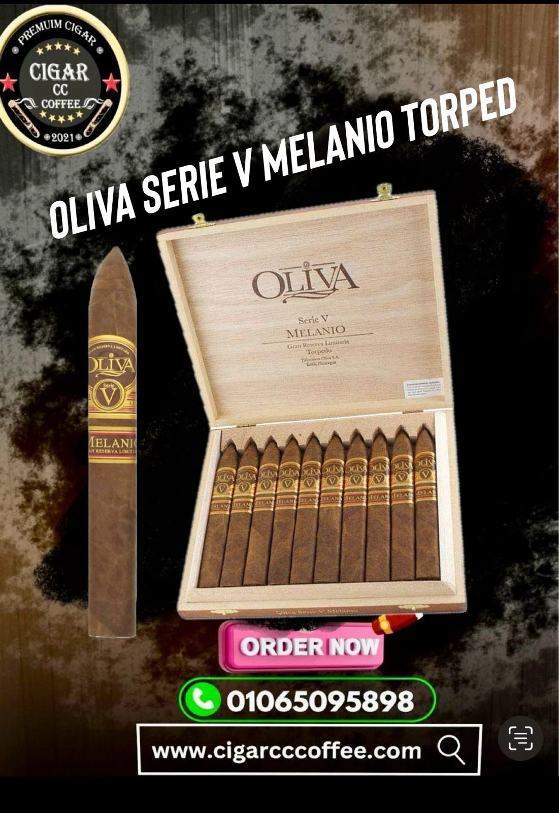 Oliva Serie V Melanio Torped