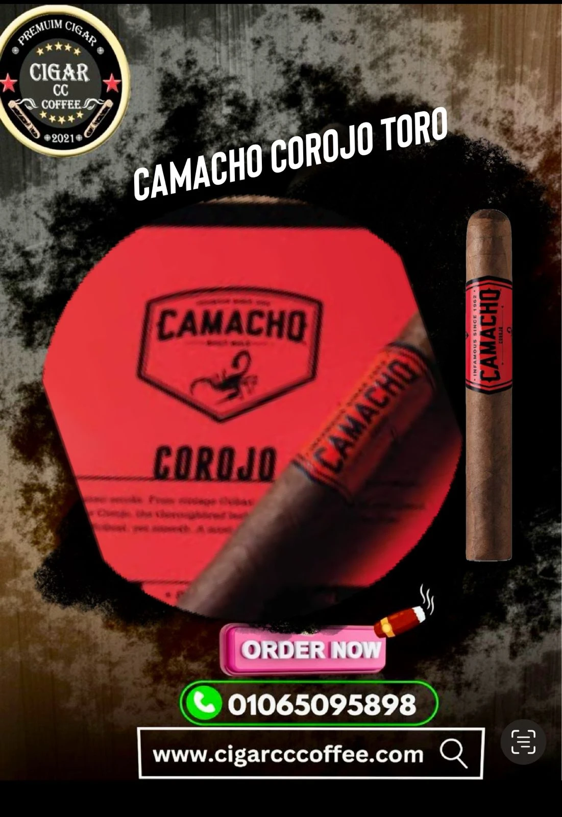 Camacho Corojo Natural Toro