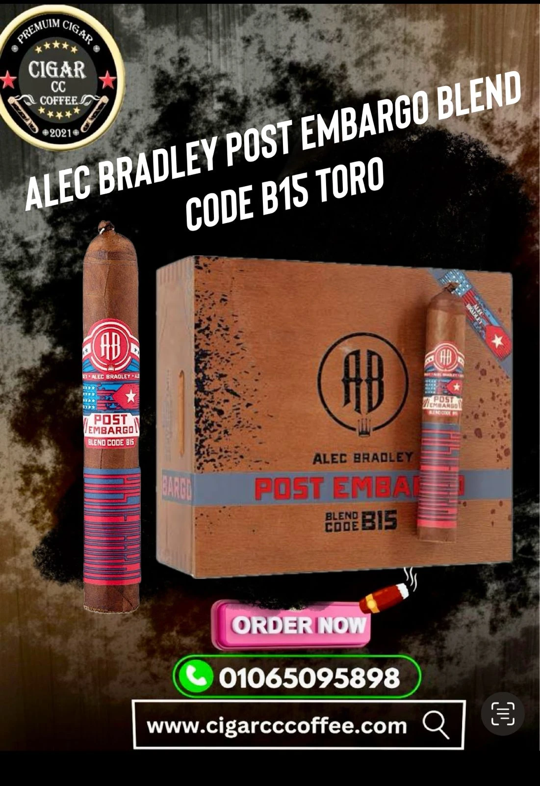 Alec Bradley Post Embargo Blend Code B15 Toro