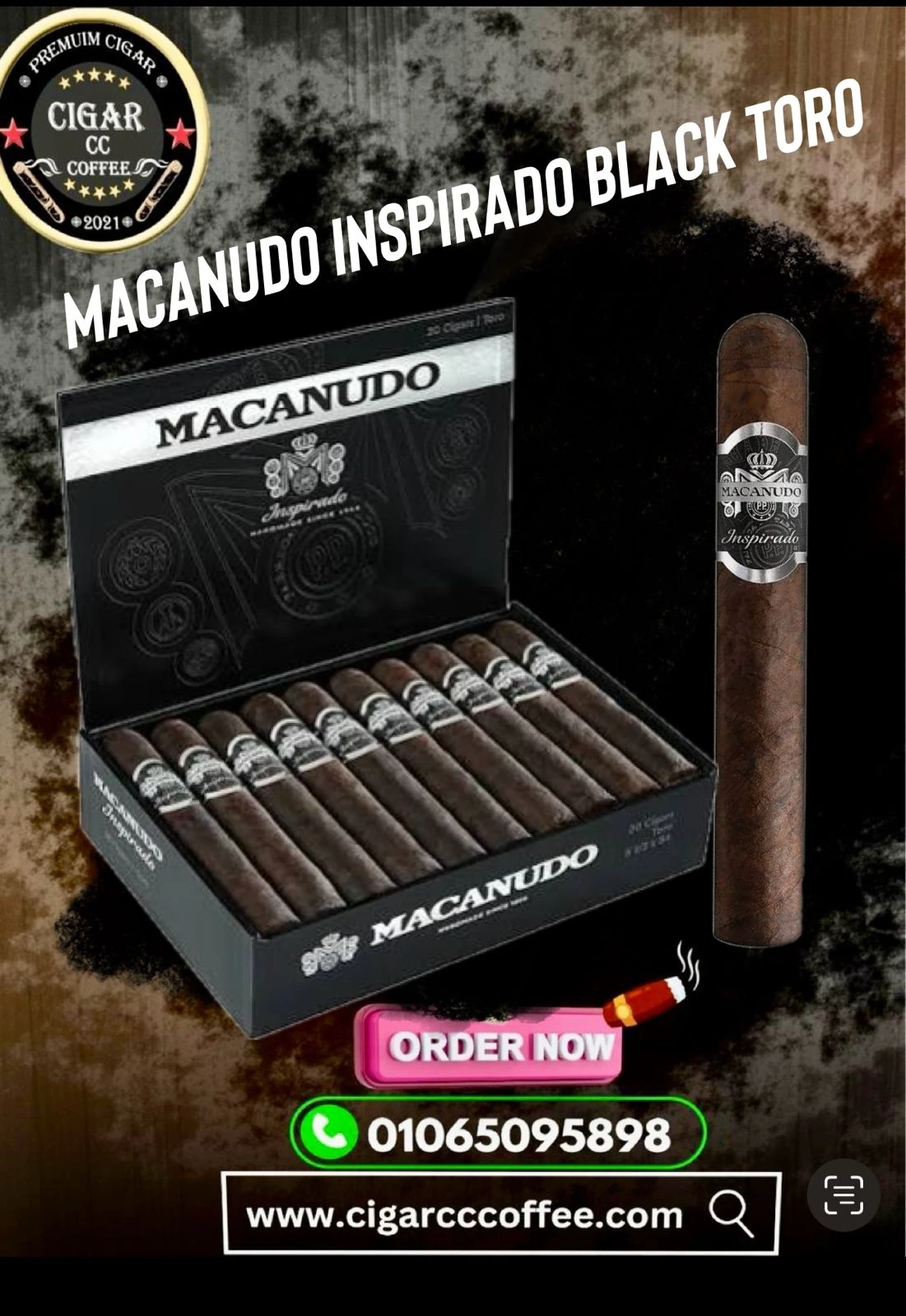 Macanudo Inspirado Black Toro