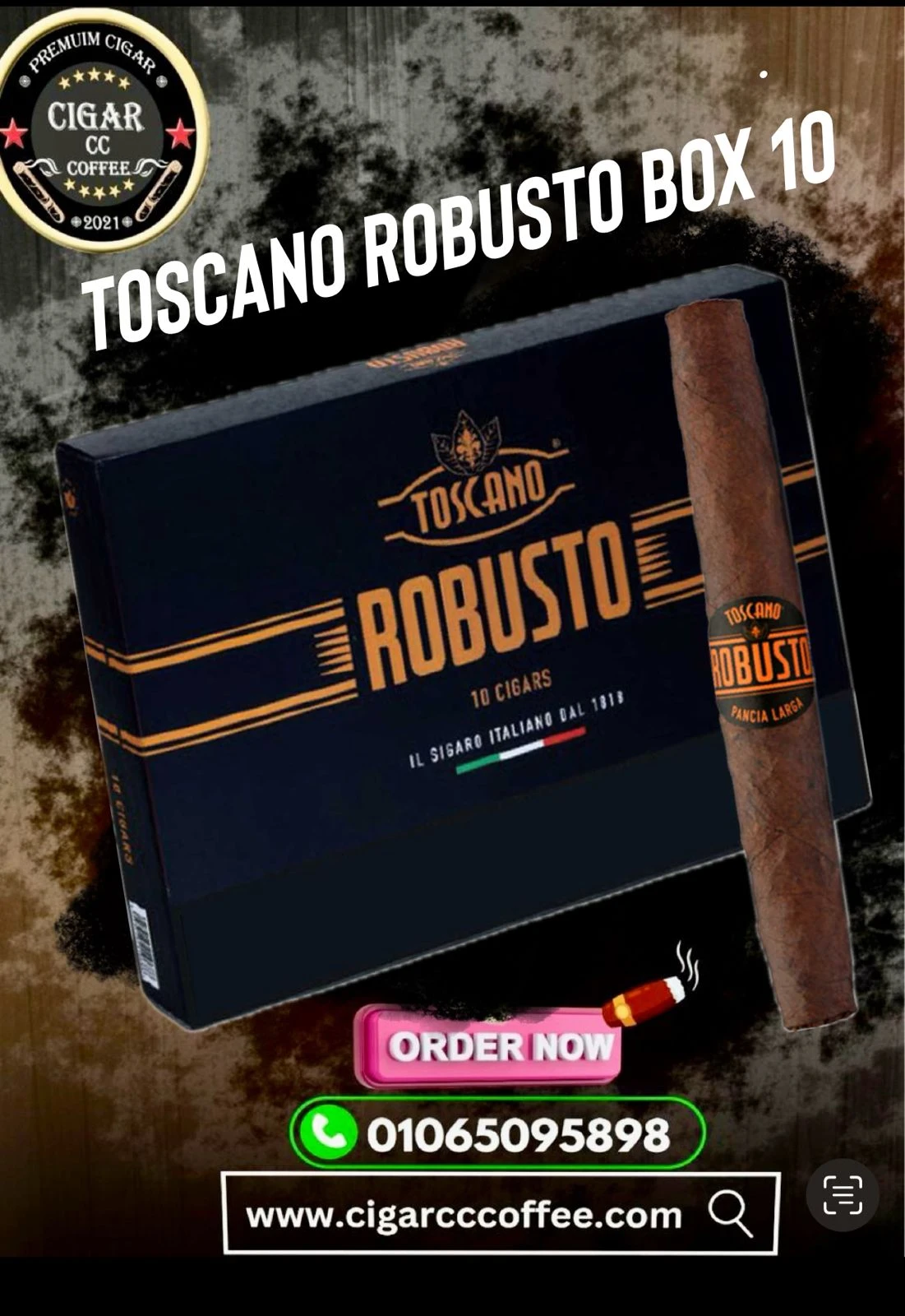 Toscano Robusto Box 10