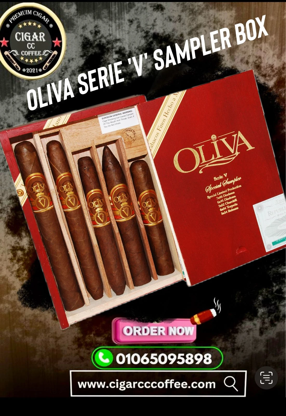 Oliva Serie 'V' Sampler Box 5 Cigar