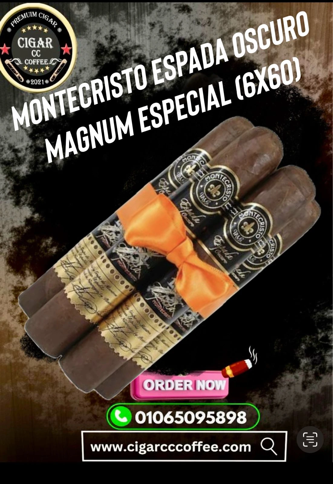 Montecristo Espada Oscuro Magnum Especial (6x60)
