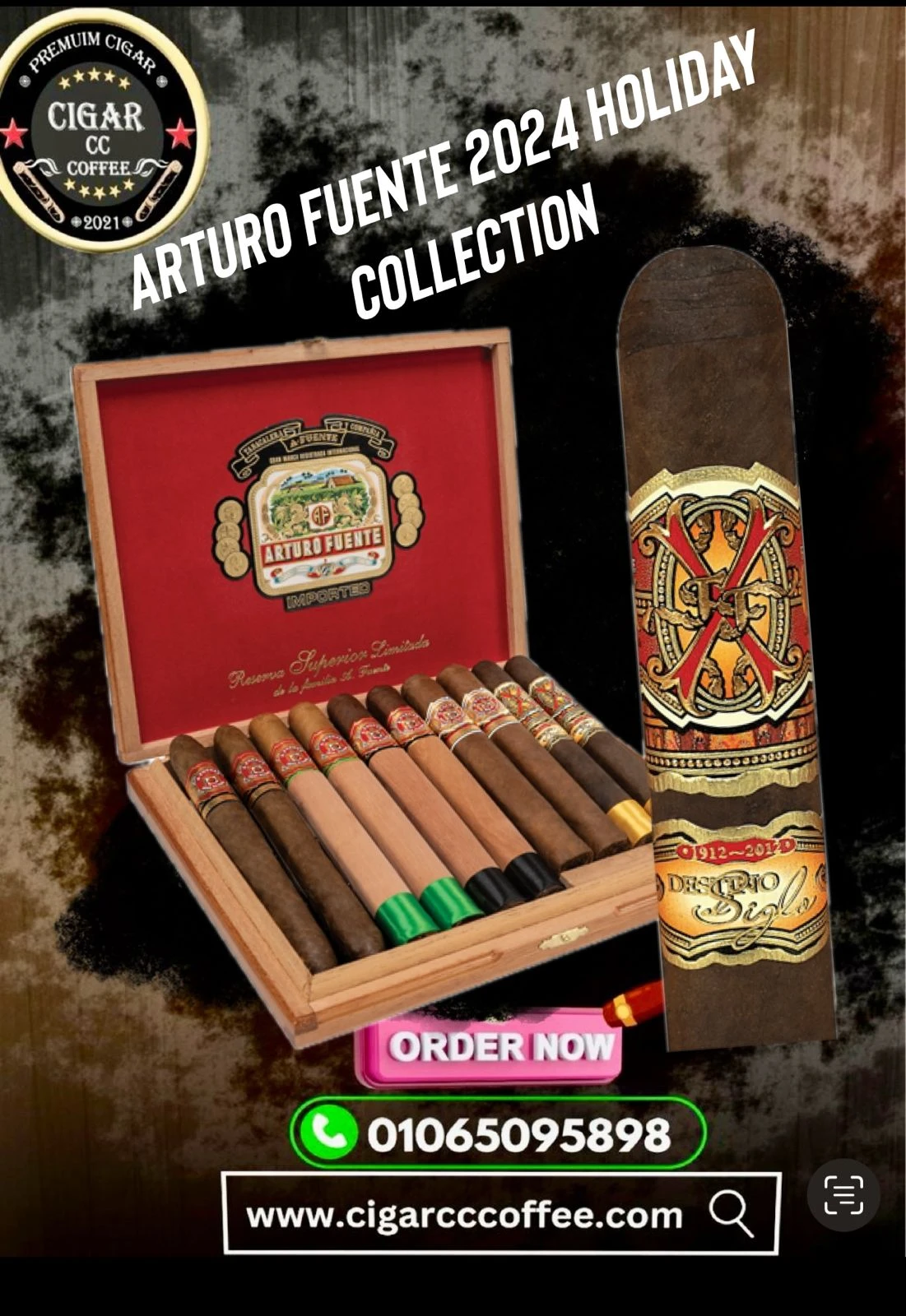 Arturo Fuente 2024 Holiday Collection (Assorted/Box of 10)