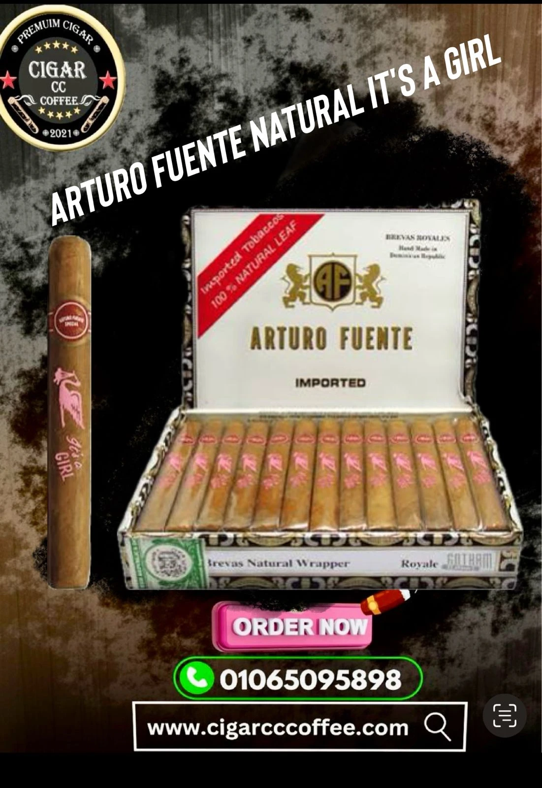 Arturo Fuente Brevas Royale It's a Girl