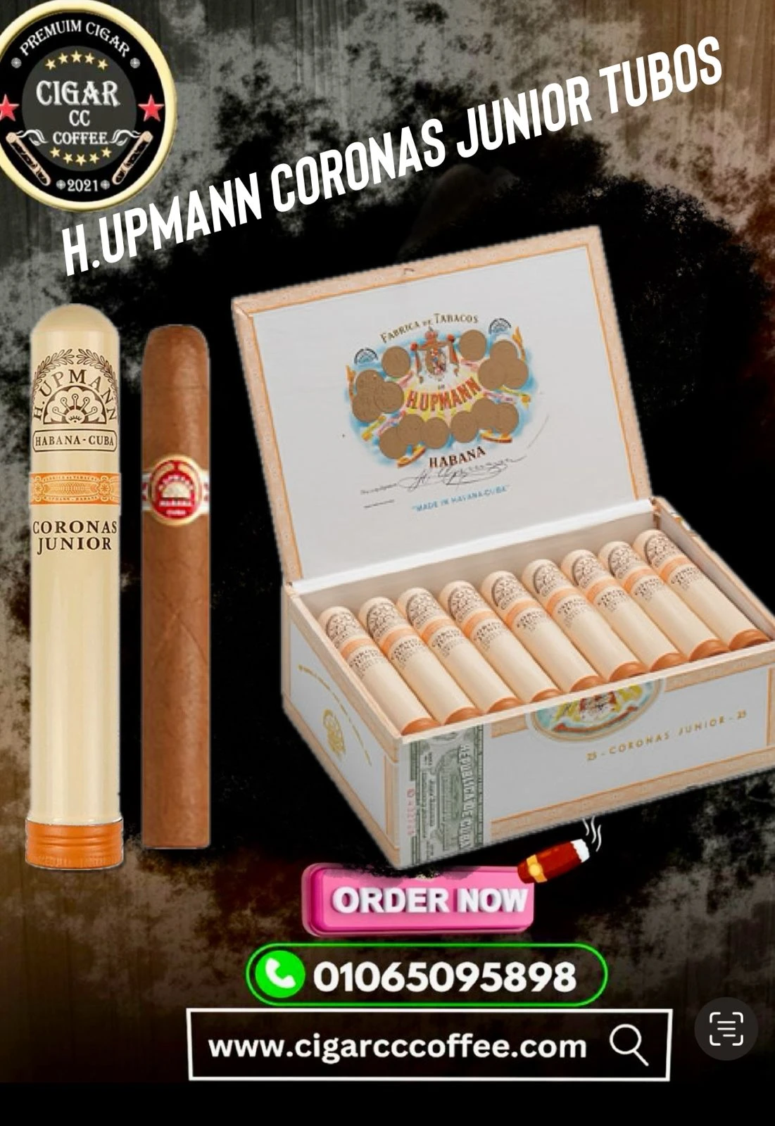 H. Upmann Corona Junior Tubos