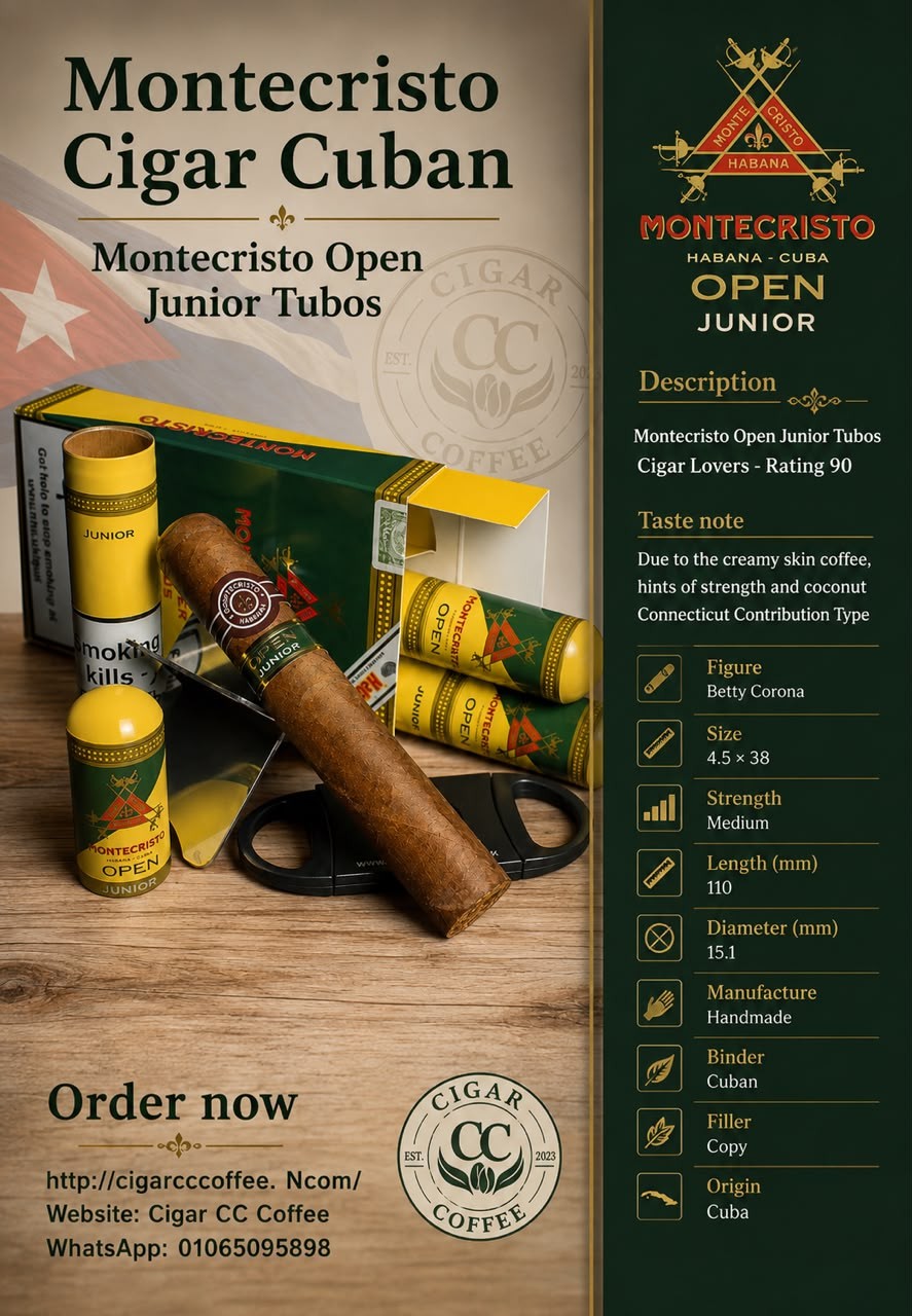 Montecristo Open Junior Tubos