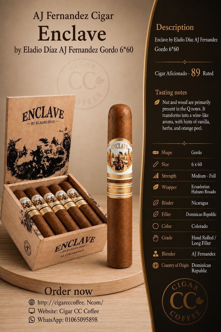 Enclave by Eladio Díaz AJ Fernandez Gordo 6*60