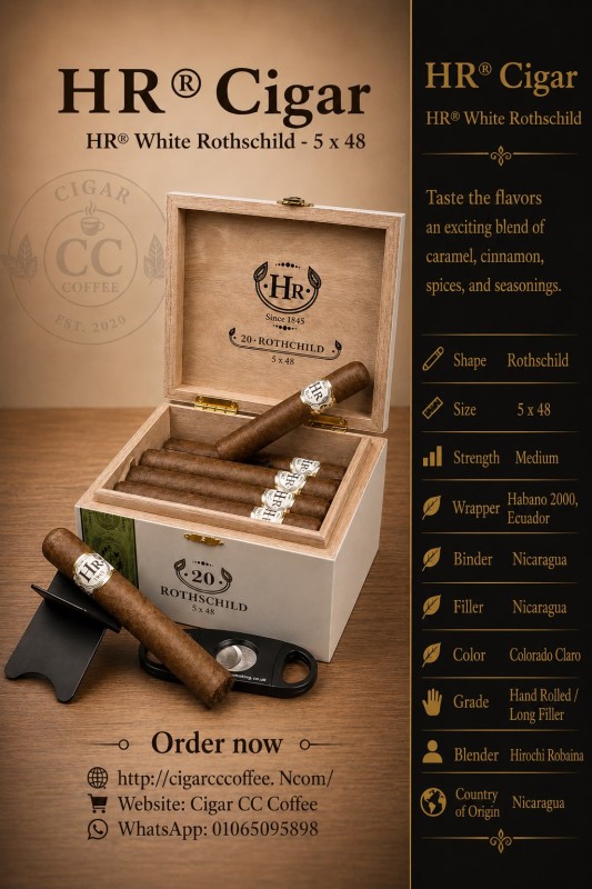 HR® White Rothschild 5 x 48
