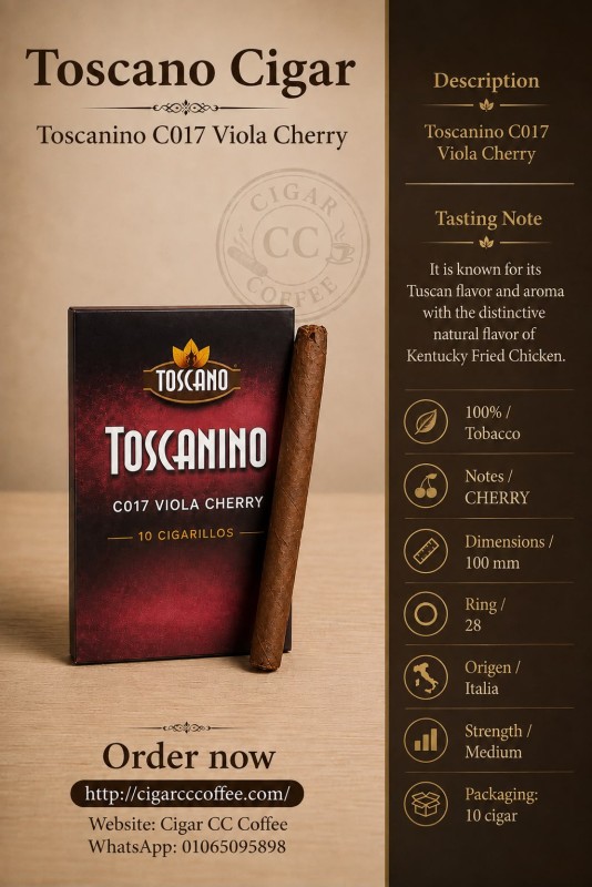 Toscanino C017 Viola Cherry