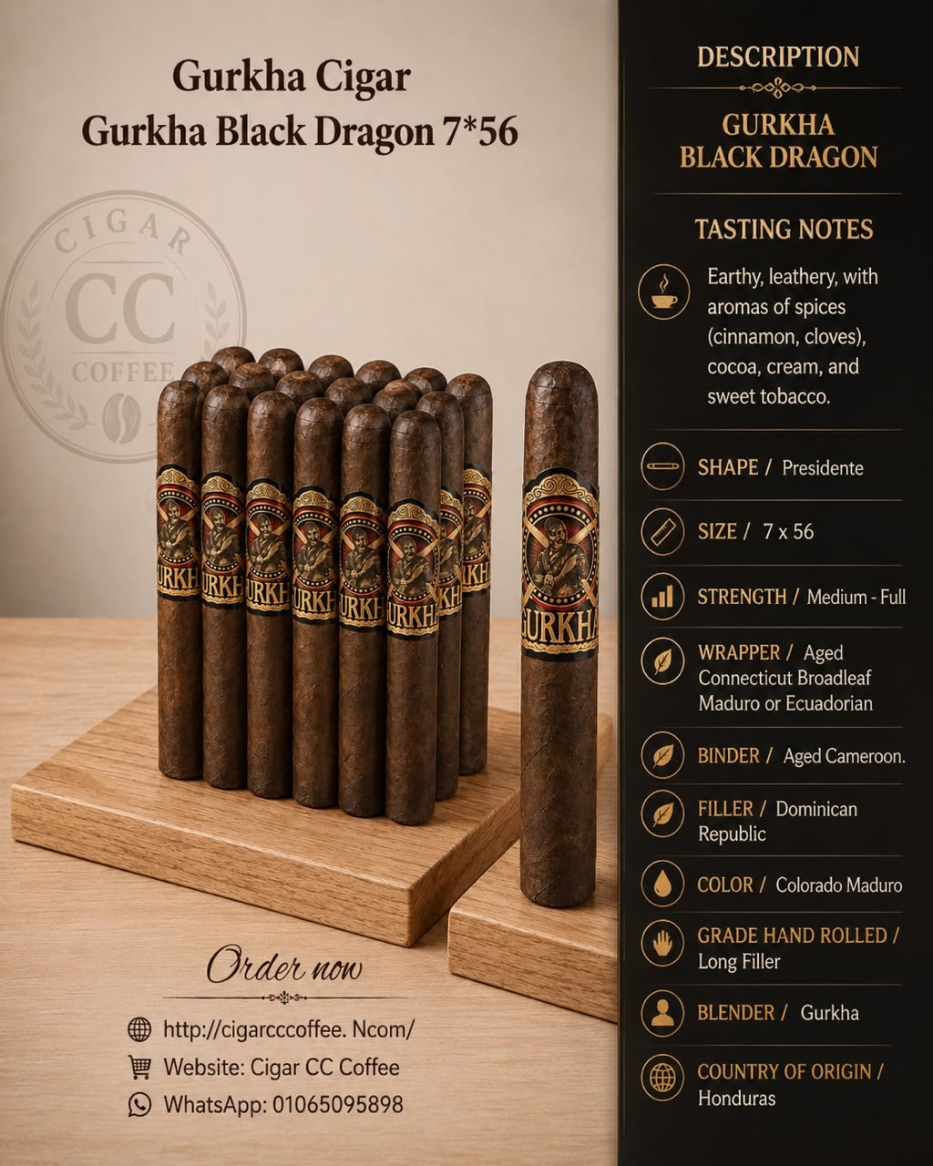 Gurkha Black Dragon 7 x 56