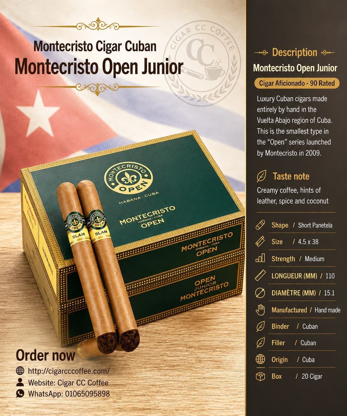 Montecristo Open Junior