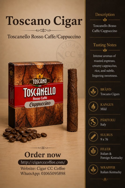 Toscanello Rosso Caffe/Cappuccino