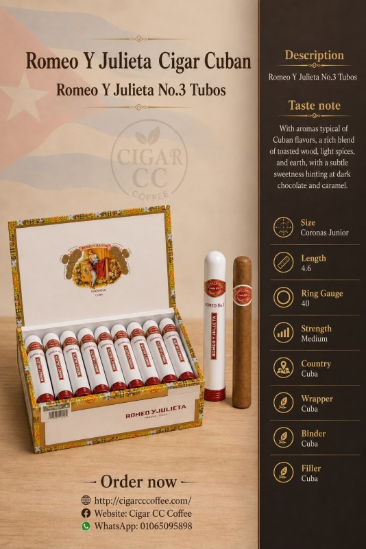 Romeo Y Julieta No.3 Tubos
