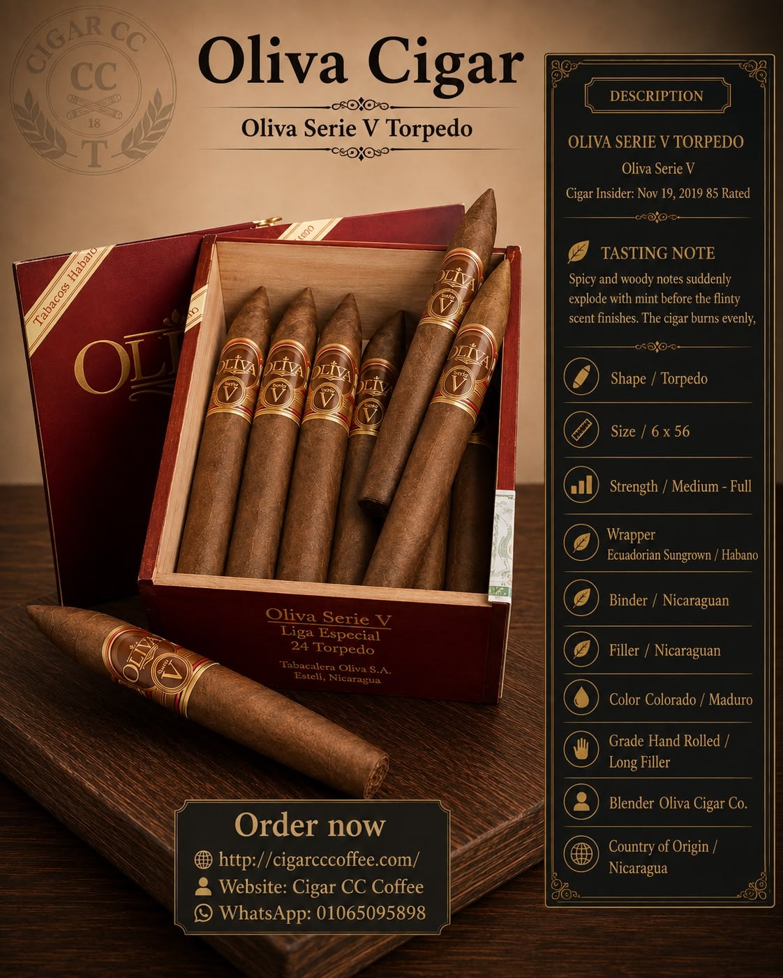 Oliva Serie V Torpedo