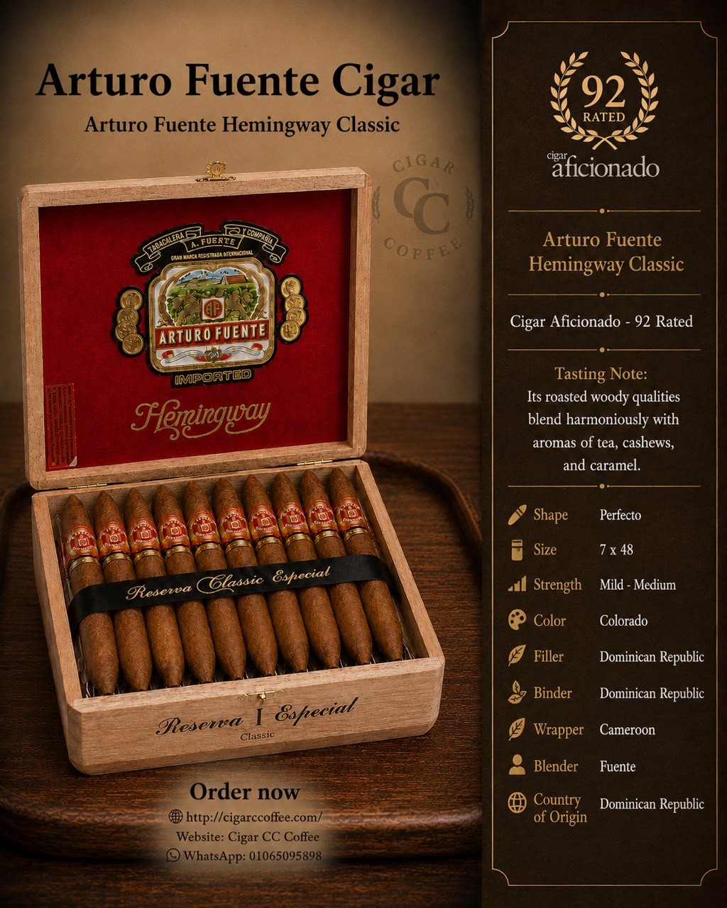 Arturo Fuente Hemingway Classic